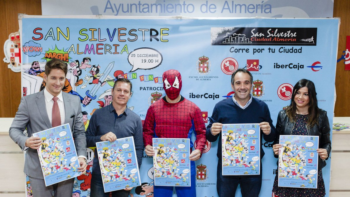 Presentación de la San Silvestre 2016.