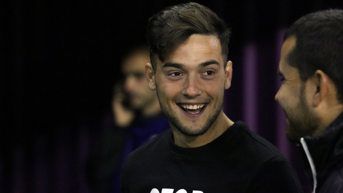 El jugador del Valladolid.