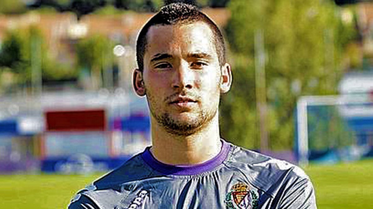 Quique, en su etapa en el Valladolid.