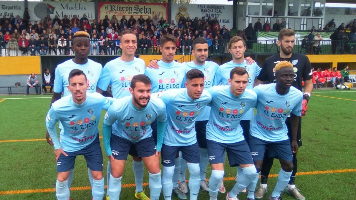 Once titular del CD El Ejido en Mancha Real.