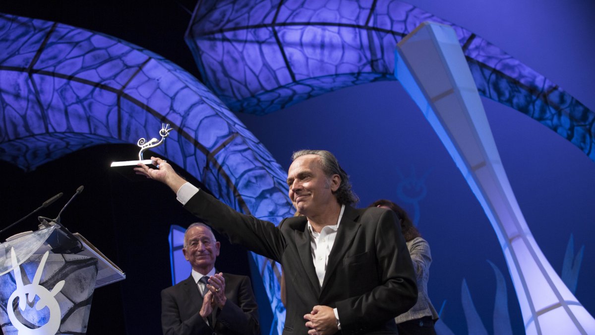 José Coronado, con su premio honorífico.