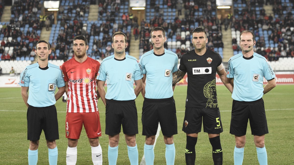 La foto en la previa.