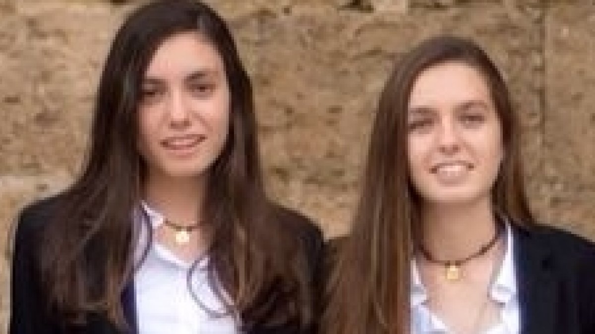Eva y Elena Sánchez Montiel, del Colegio Altaduna.