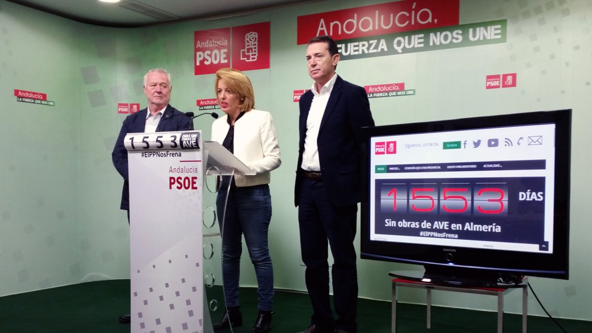 Comparecencia de los parlamentarios socialistas.