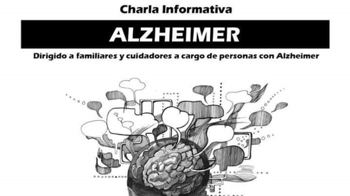 Cartel anunciador de la charla organizada por La Gloria.