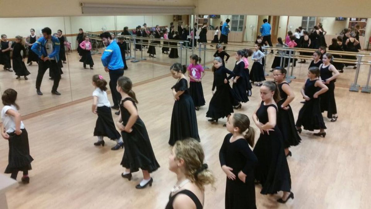 El baile no ha podido faltar.