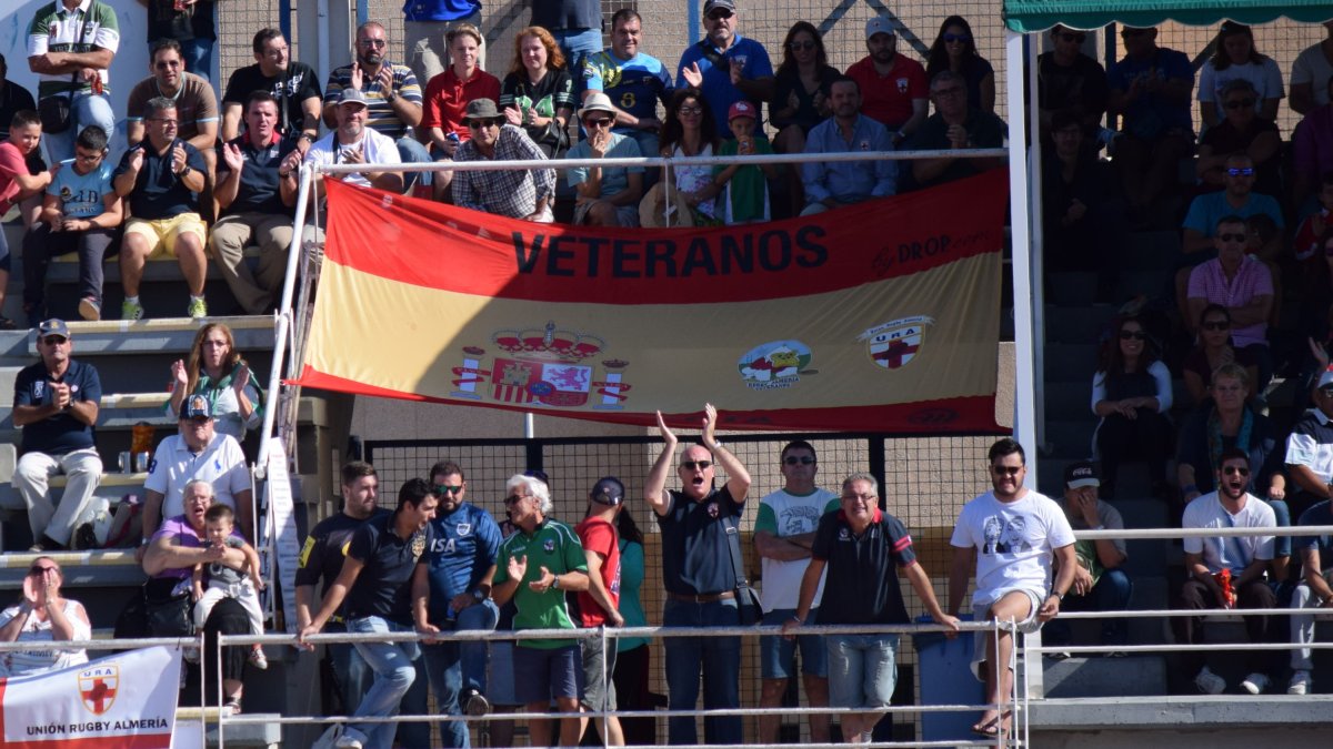 Miguel Palanca en el último partido de URA.