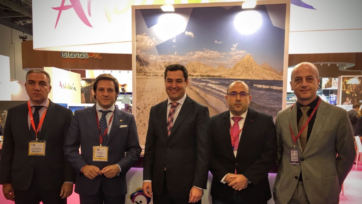 Stand de Costa de Almería en la feria londinense