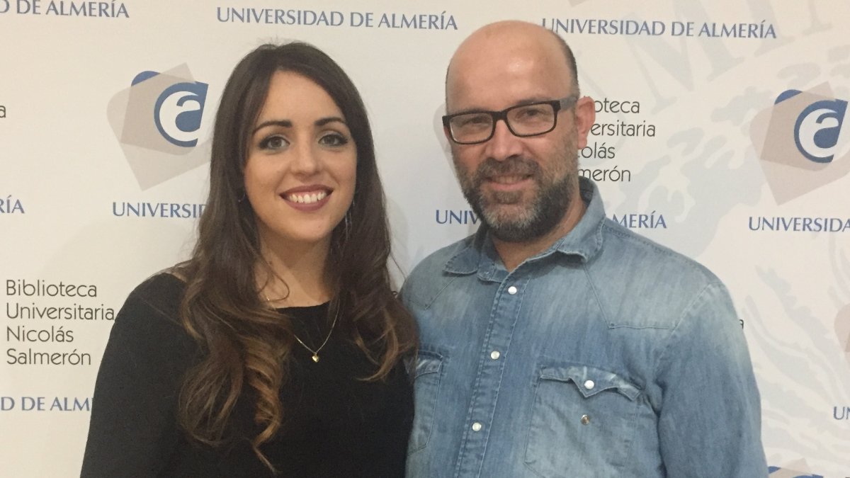 Verónica Díaz junto al gestor Manuel García Iborra.