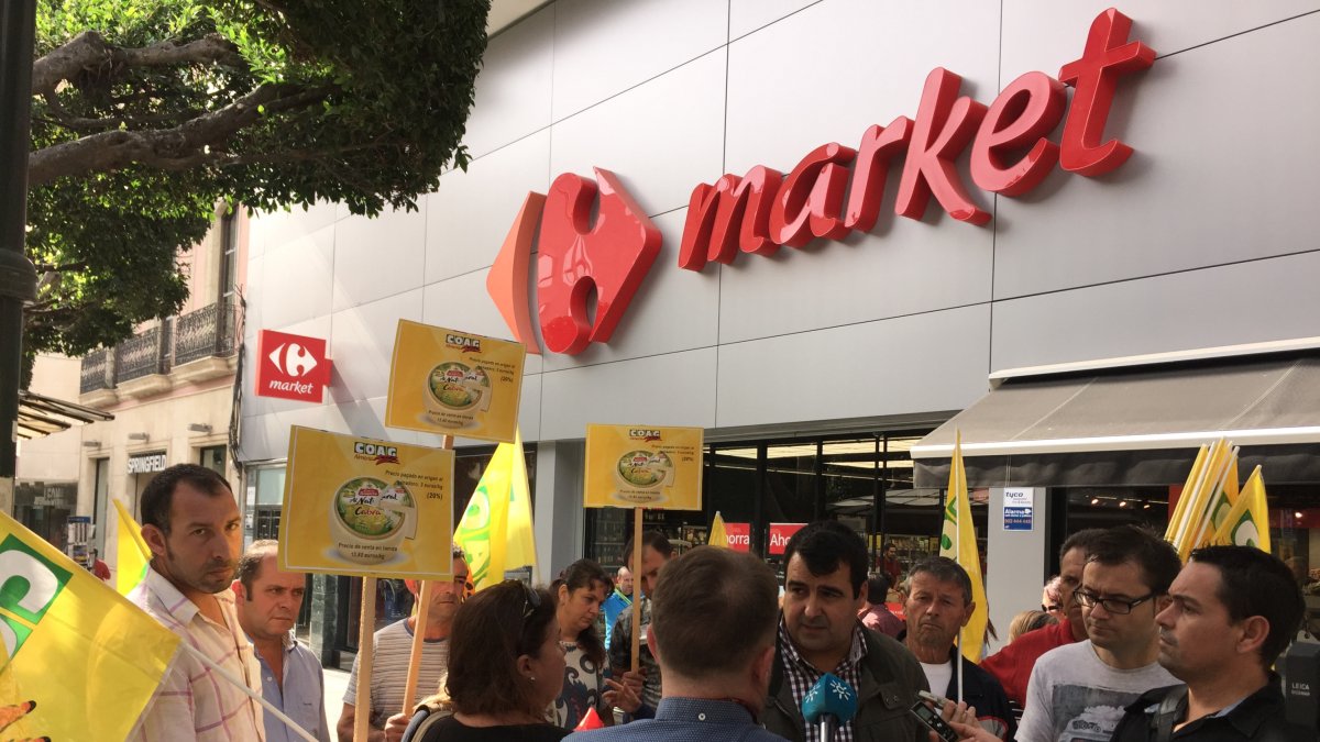 Declaraciones de Góngora ante las puertas de Carrefour