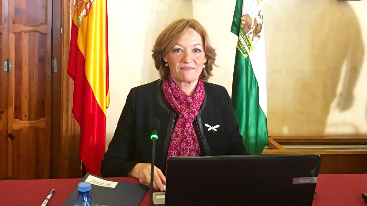 Carmen Ortiz, consejera de Agricultura de la Junta