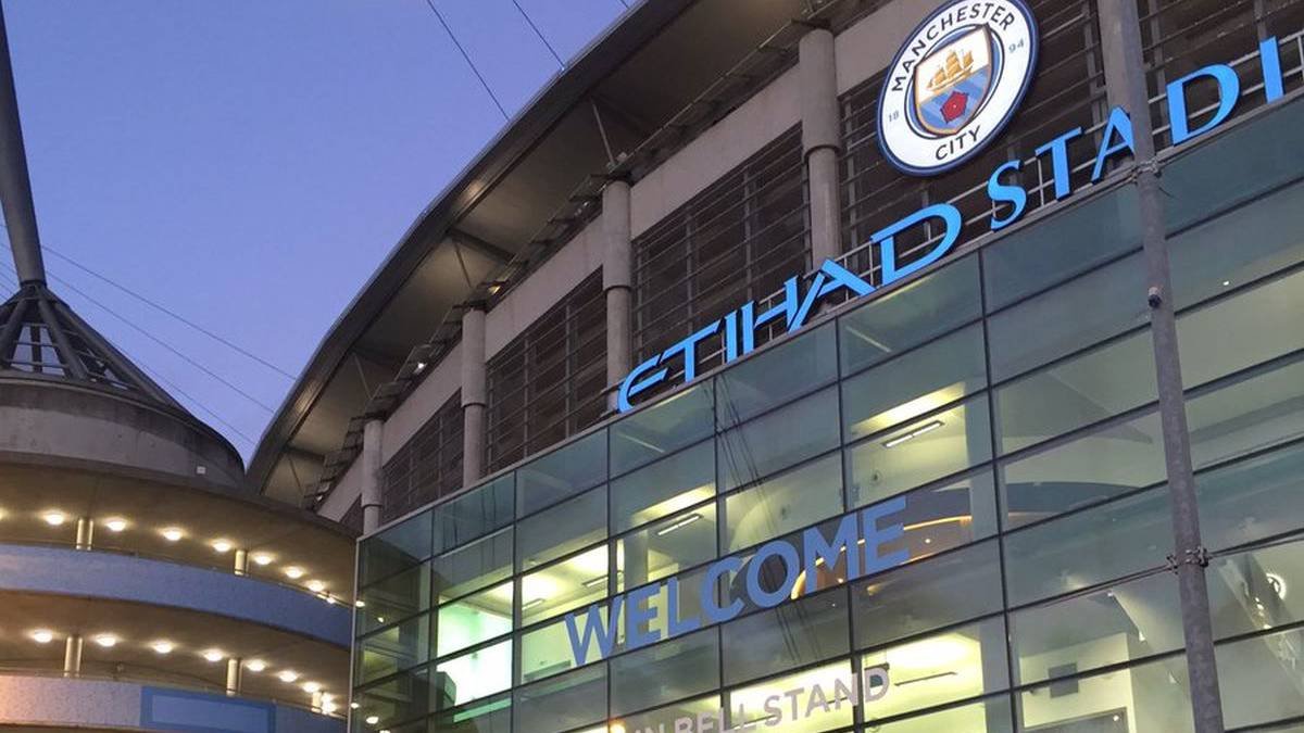 El Etihad Stadium.