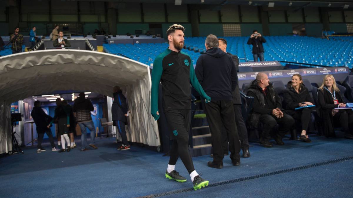 Leo Messi sigue siendo la gran amenaza del Manchester.