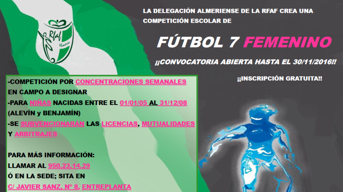 Cartel de la nueva competición.