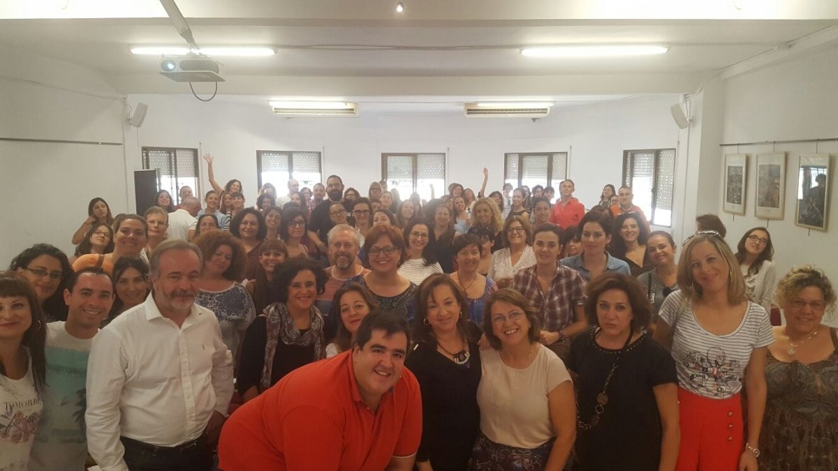 Imagen de los participantes en el programa de coeducación