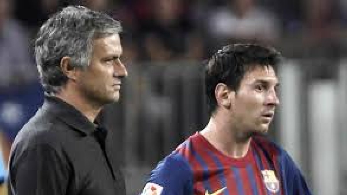 Mou y Messi.