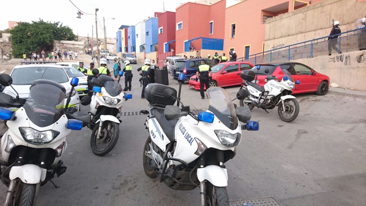 Imagen del altercado