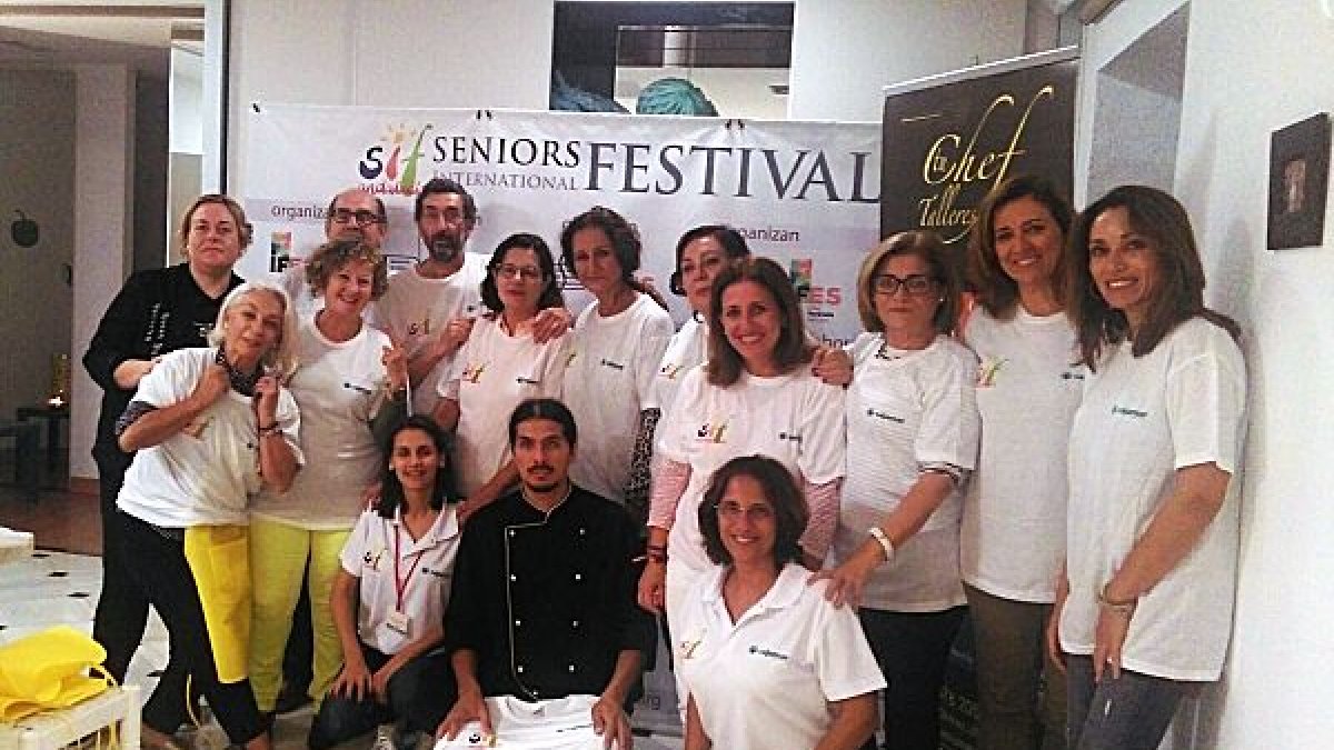 También tuvieron un taller de gastronomía.