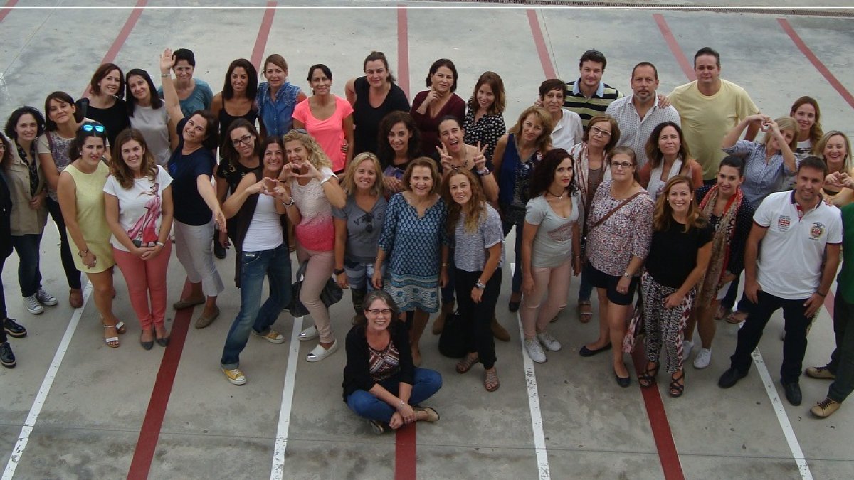Docentes del CEIP Torrequebrada.