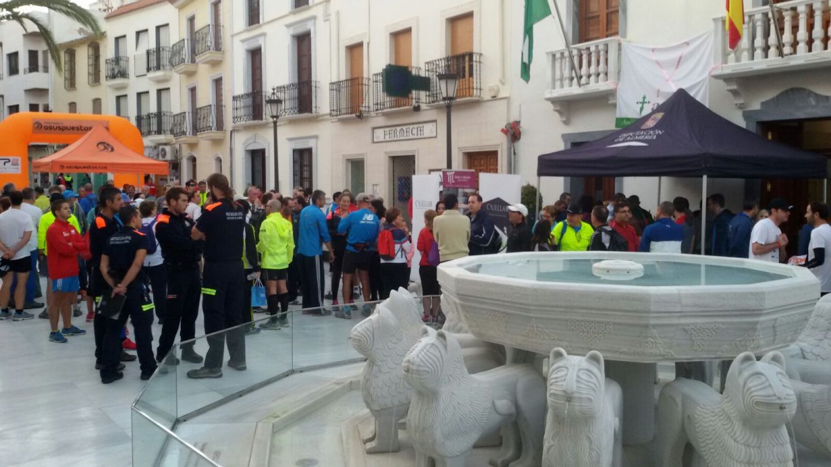Corredores y dispositivos de seguridad en la salida.