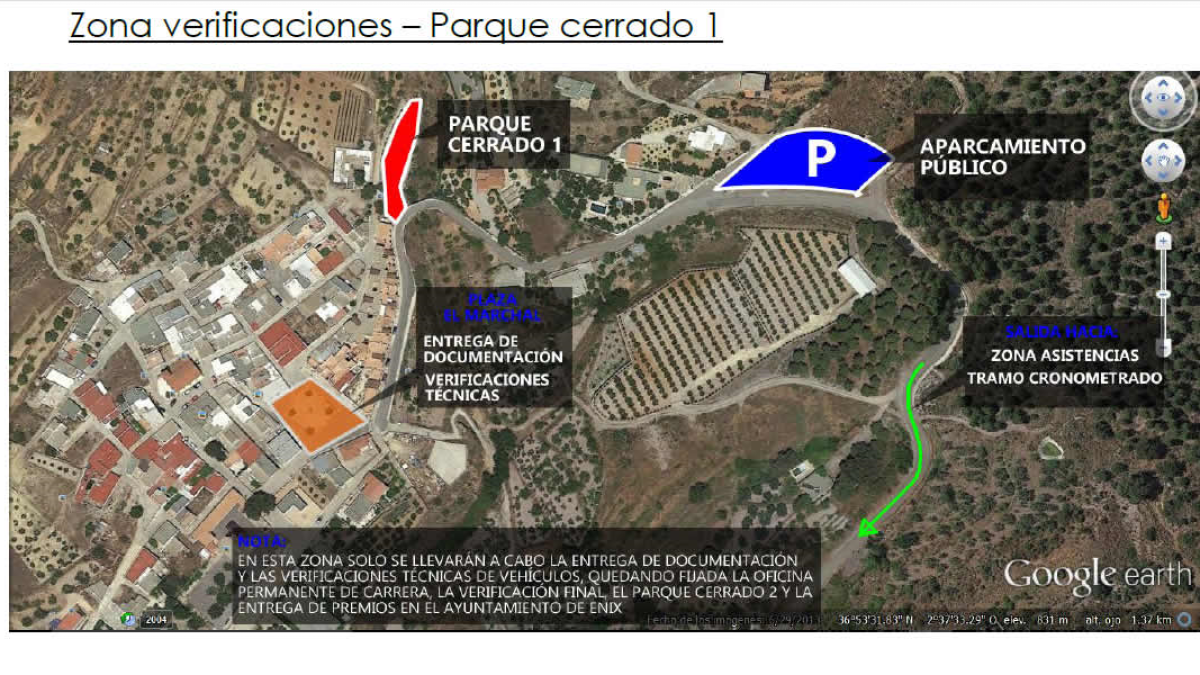 Zona de verificaciones.