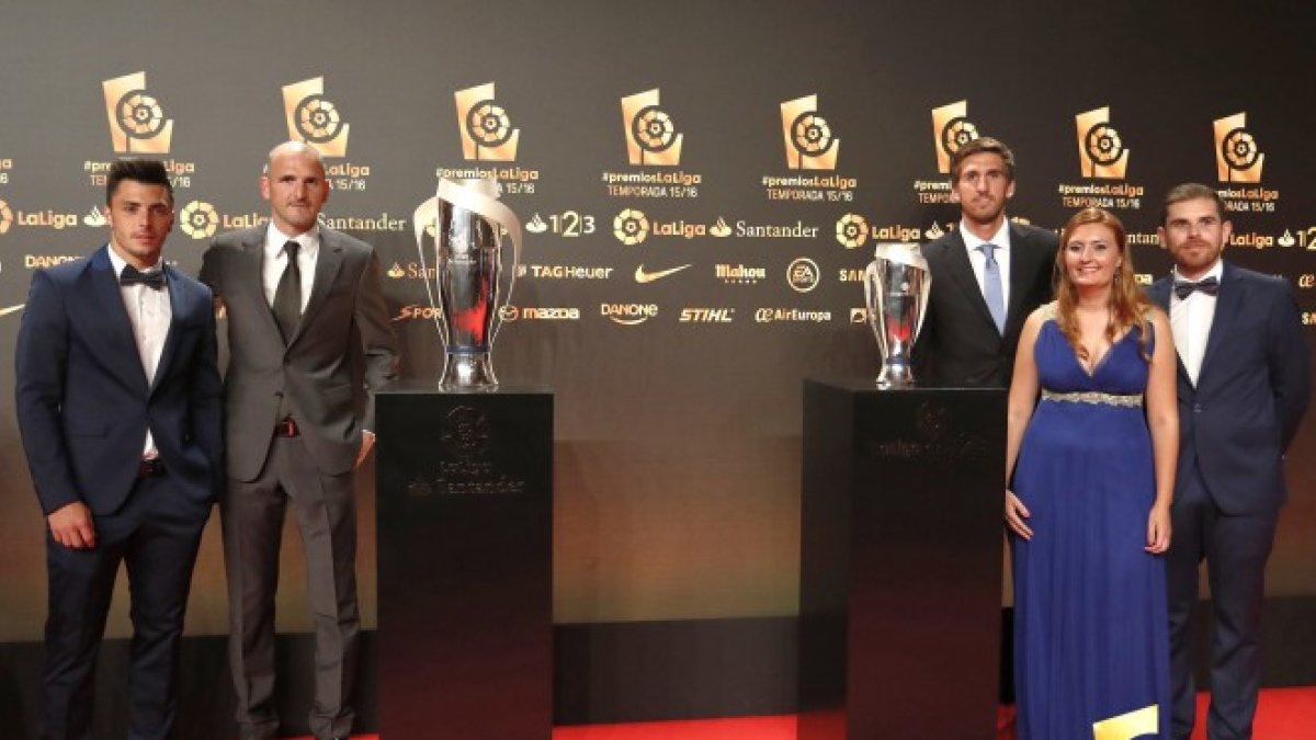 El Almería, en la Gala.