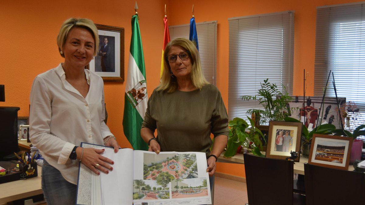 Cabrera y Toresano, con el proyecto de actuación de la plaza Ortiz Villajos.