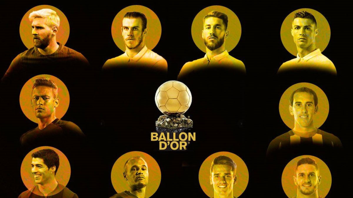 Estrellas del fútbol.