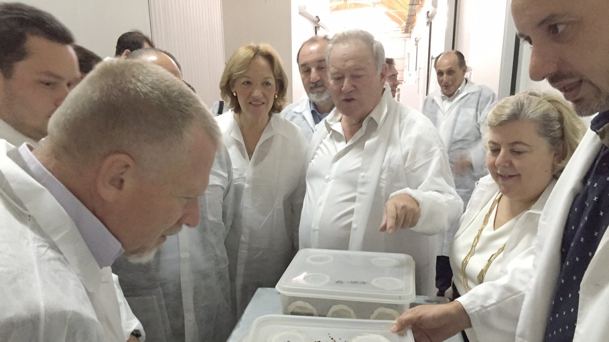 Visita de la delegación a Agrobío