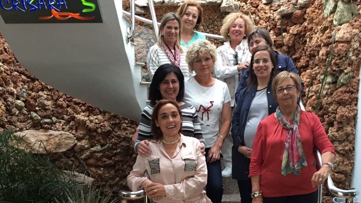 Las empresarias de Almur en la sede de Crisara