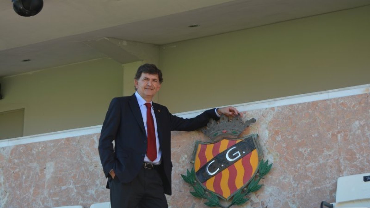 Andreu, presidente del Nástic.