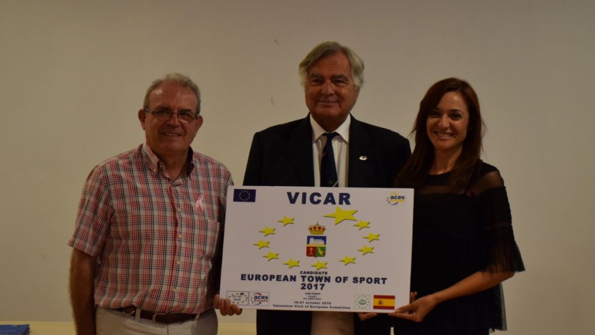 Visita de la delegación europea