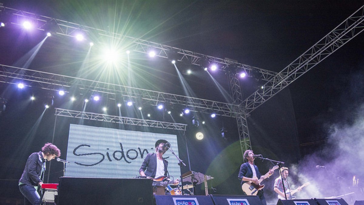 Concierto de Sidonie en el Pulpop de Roquetas.