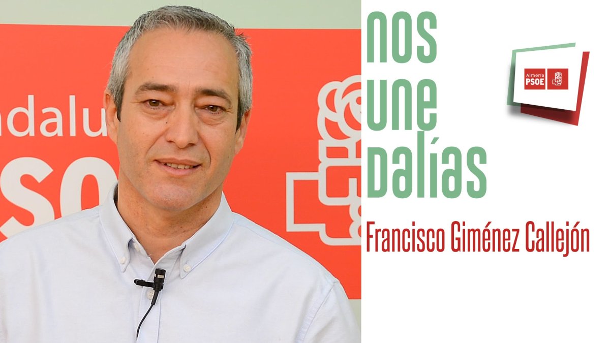 En la imagen, Francisco Giménez, alcalde de Dalías.