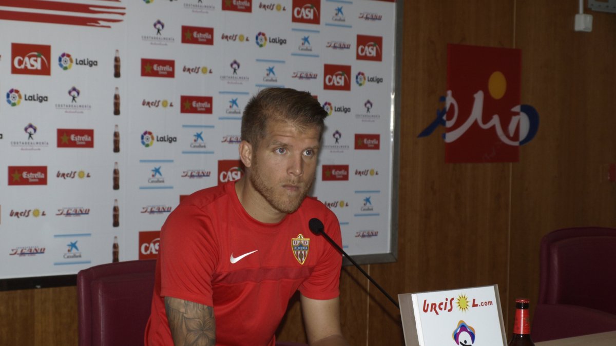 Morcillo en rueda de prensa.