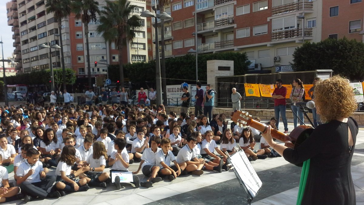 Imagen de la actividad en el Mirador de la Rambla