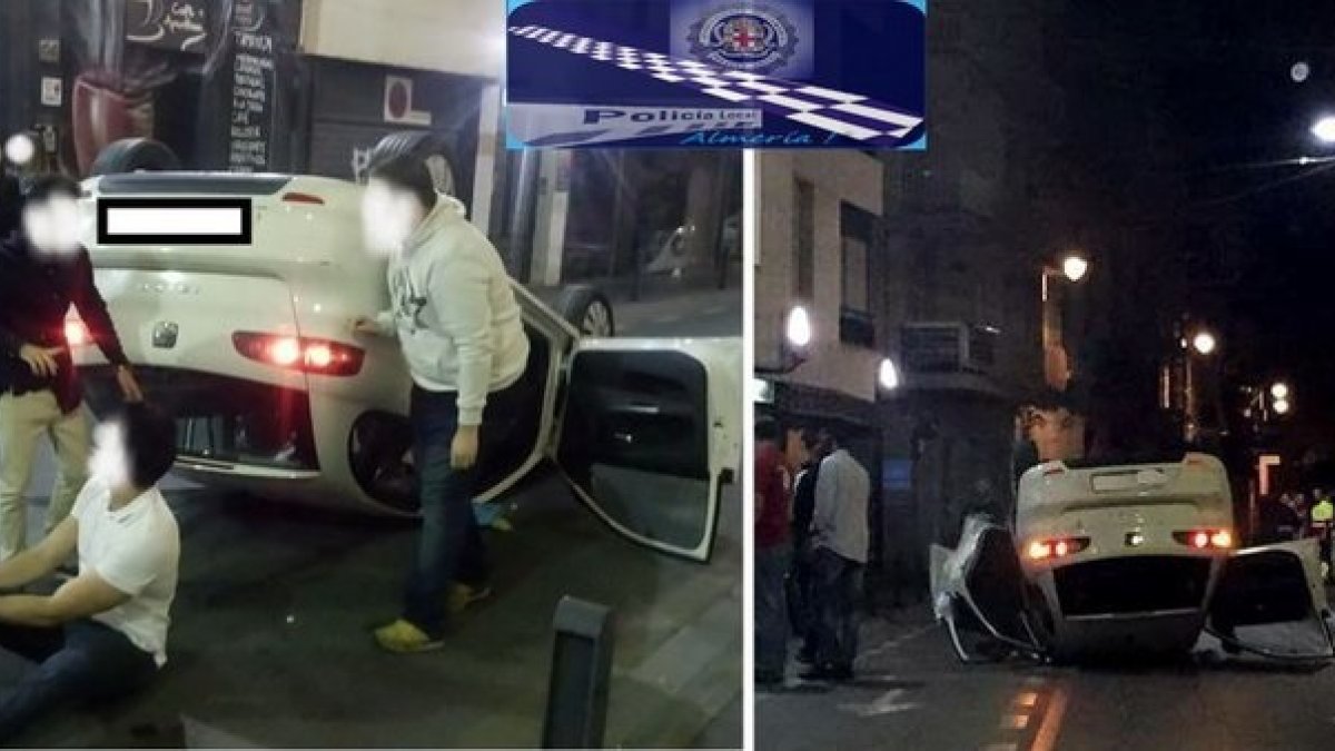 Imagen del accidente
