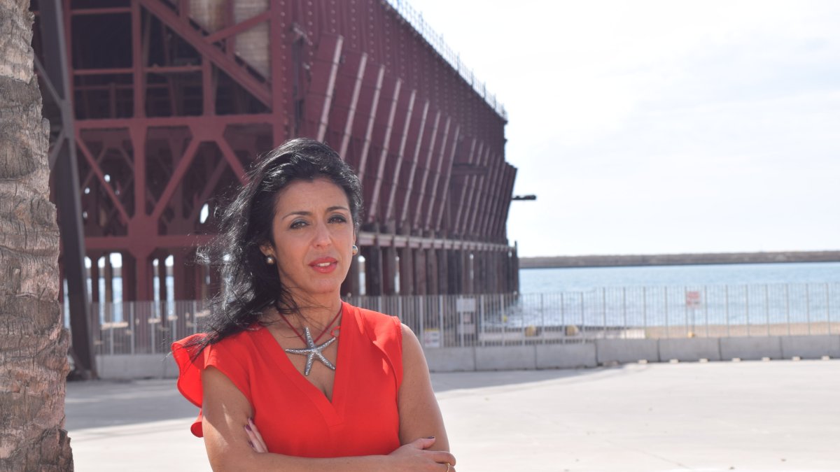 Marta Bosquet, parlamentaria andaluza de Ciudadanos por Almería, y portavoz de la formación naranja en la provincia.