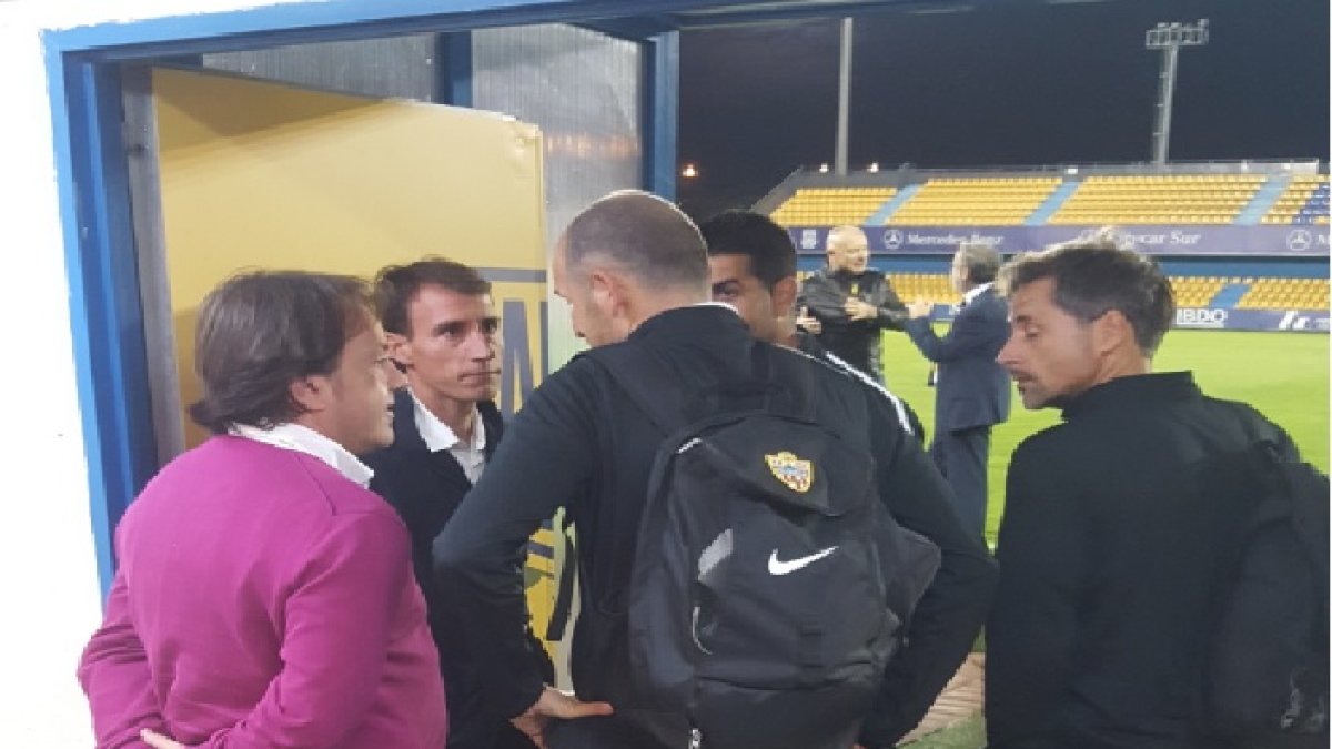 La imagen después del partido.