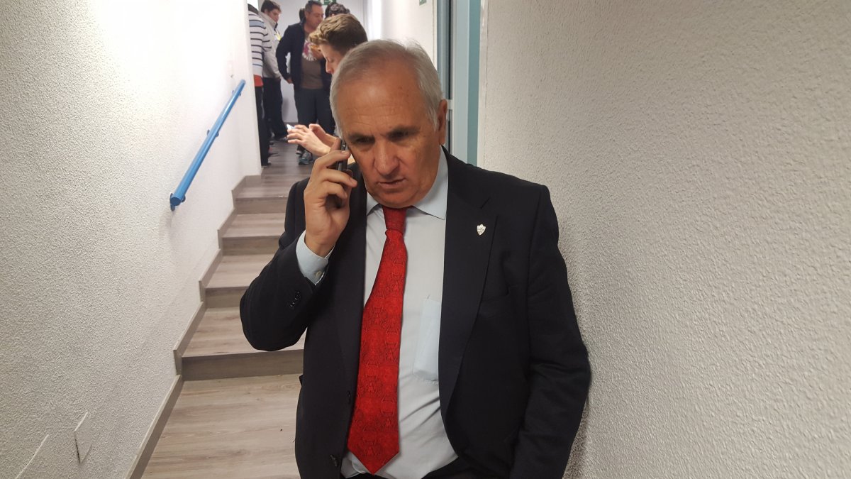 Alfonso García, en Alcorcón.