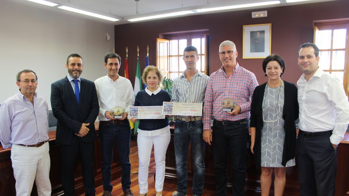 Alcalde de huércal con representantes Asociaciones.