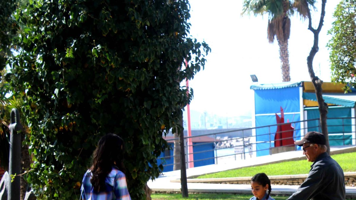 Terence Hill, durante el rodaje de una escena en el Parque Andaluz de Carboneras.