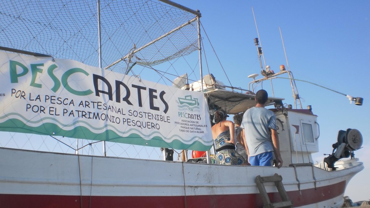 La Asociación Pescartes agrupa a 11 barcos artesanales del Cabo de Gata.