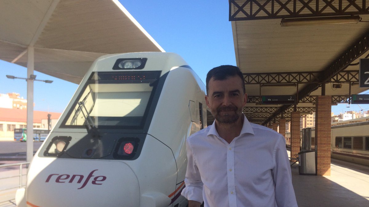 Maíllo, a punto de iniciar su viaje (Foto: @MailloAntonio)