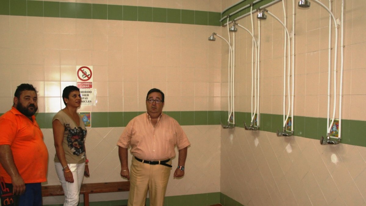 José Juan Rubí comprobó la instalación.