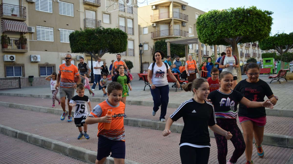 La carrera fue una fiesta.