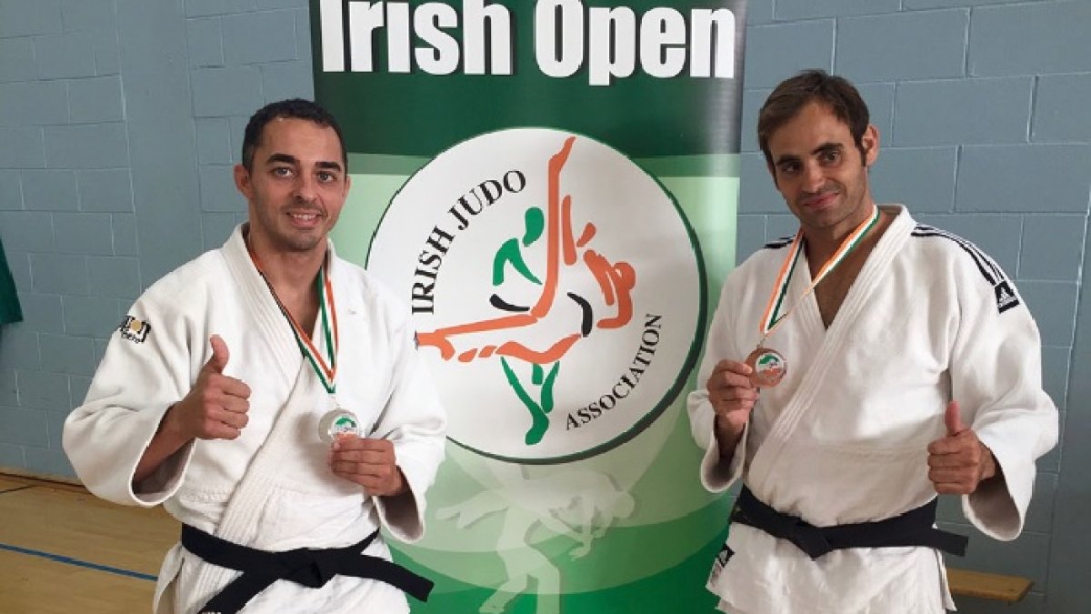 Dos grandes deportistas.