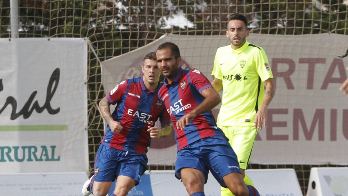 Verza en el partido de pretemporada.