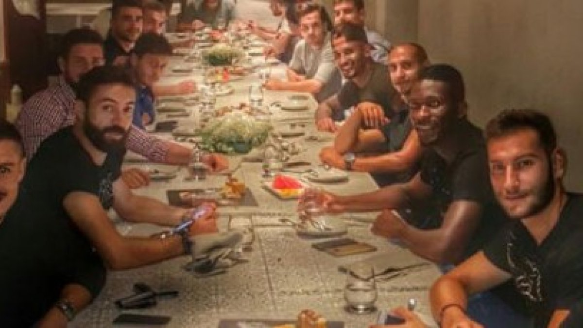 La imagen de la cena.