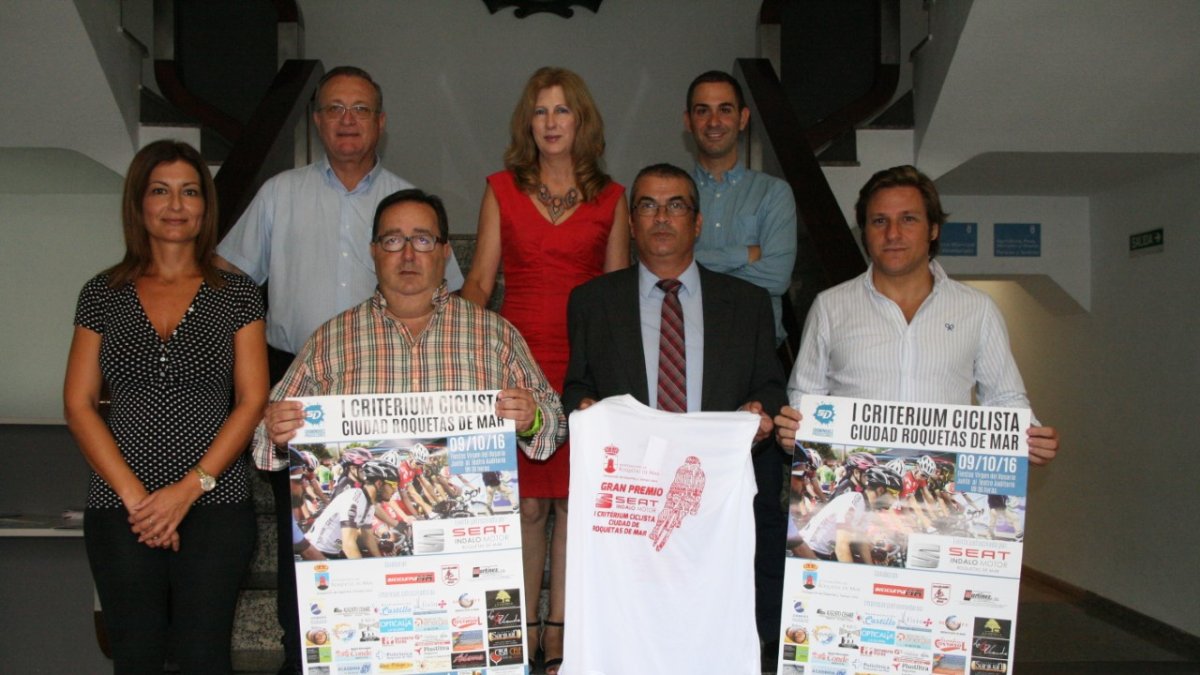 Puesta de largo de la gran prueba ciclista roquetera.